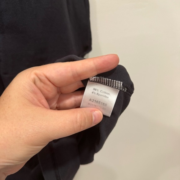 Kleën Black V-Neck Sleeveless Tank Tunic Top Lagenlook Cotton Blend - Picture 4 of 4